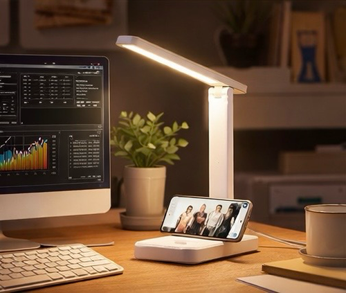 Lampe LED Bureau Architecte | 3 Modes · Bras Flexible · Protection des Yeux