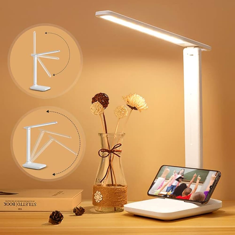 Lampe LED Bureau Architecte | 3 Modes · Bras Flexible · Protection des Yeux